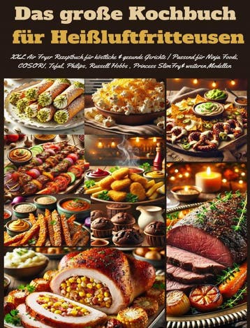 Das Große Kochbuch Für Heißluftfritteusen | Nieuw, Ophalen of Verzenden, Nieuw, Marie Leckerbissen