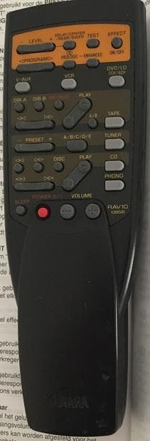 Afstandsbediening Yamaha rav10 v268540, Ophalen of Verzenden, Nieuw, Origineel