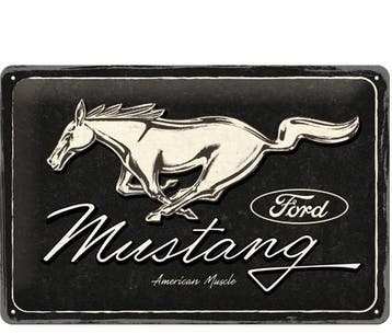 Ford Mustang reclamebord, Ophalen of Verzenden, Nieuw