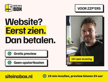 Website laten maken | Gratis preview binnen 24 uur | €19 p/m, Diensten en Vakmensen, Webdesigners en Hosting, Webdesign