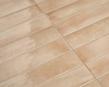 Vloertegel/Wandtegel Beige 7,5x30cm (Muurtegels), Keramiek, Nieuw, 20 tot 40 cm, 10 m² of meer
