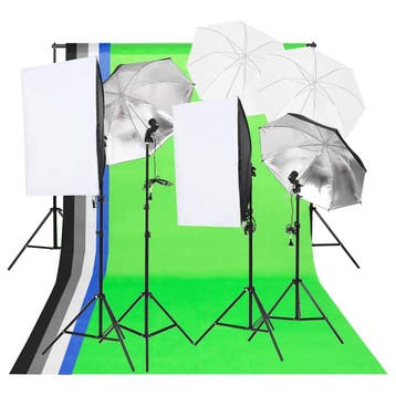 vidaXL Fotostudioverlichtingsset, Verzenden, Nieuw