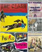 Sex Pistols, The Clash, Ian Dury - 5 Albums - Diverse titels, Nieuw in verpakking