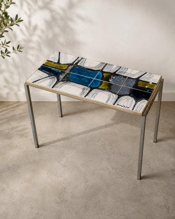 Denisco - Salontafel - Keramiek, Metaal, Hout - Vintage