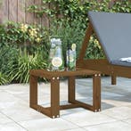 vidaXL Tuinbijzettafel 40x38x28,5 cm massief grenenhout, Tuin en Terras, Tuintafels, Verzenden, Nieuw