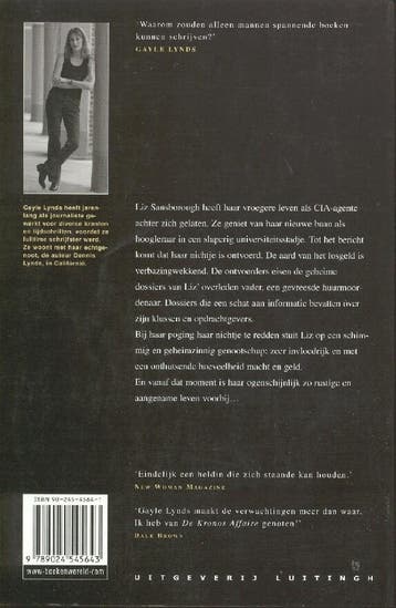 De Kronos affaire 9789024545643 Gayle Lynds, Boeken, Verzenden, Gelezen, Gayle Lynds