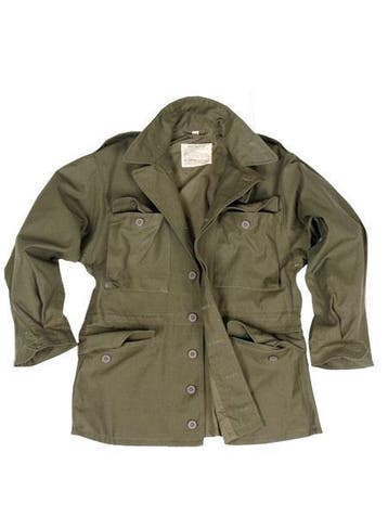 Replica US ww2 Field Jacket M43, Verzamelen, Ophalen of Verzenden, Landmacht, Amerika, Kleding of Schoenen