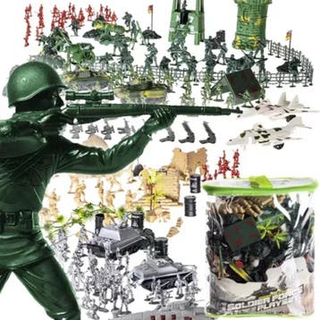 Kruzzel Militaire Basis Set - 300-delige Uitgebreide Spee..., Ophalen of Verzenden, Nieuw