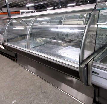 Koeltoonbank – B262 x D122 x H125 cm – zonder motor, Gebruikt