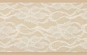 Kant lint Creme gesneden breed 12 cm rol 10 meter, Hobby en Vrije tijd, Ophalen of Verzenden, Nieuw