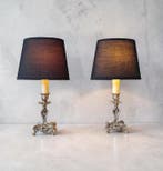 Lamp (2) - Louis XV-stijl - Gemaakt in Frankrijk -