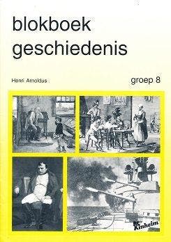 kinheim Blokboek geschiedenis groep 8 (per stuk), Verzenden, Nieuw