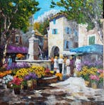 NOLAC - Tableau original de NOLAC peint au couteau en 2026 -, Antiek en Kunst