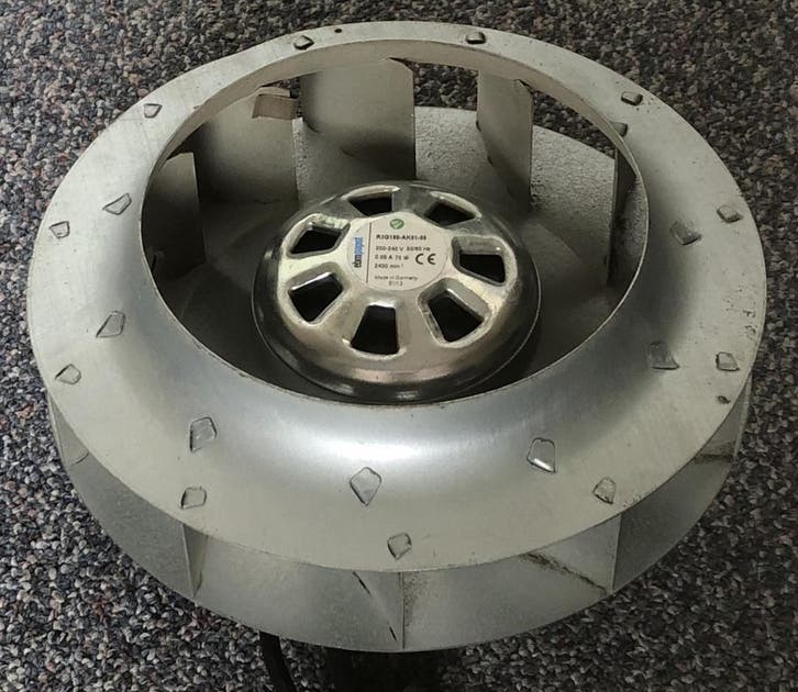 Gereviseerde ruilventilator Buva BoxStream. R3G180-AK01-05, Doe-het-zelf en Verbouw, Ventilatie en Afzuiging, Ophalen of Verzenden