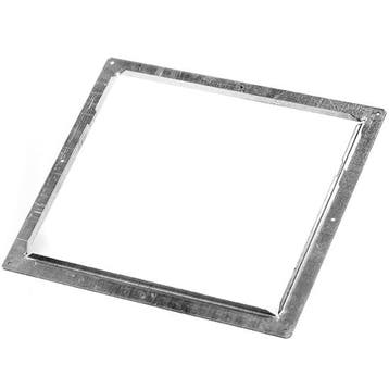 Aluminium instortflens 300x300 mm, Verzenden