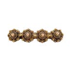 Gouden Zeeuwse knop broche 14 krt, Ophalen of Verzenden, Nieuw