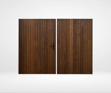 Dubbele Tuinpoort Dubbel Rhombus Fraké Verticaal, Ophalen of Verzenden, Nieuw