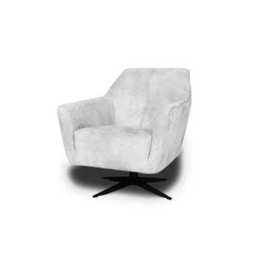Fauteuil Floris - fauteuils - Wit, Huis en Inrichting, Nieuw, Wit, Leer