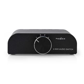 RCA switch | Nedis | 4 poorten, Verzenden, Nieuw