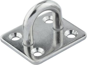 40 X 50 Mm 8 Mm Dik Rvs Oogplaat - Vloeroog - dekoog - Monta, Ophalen of Verzenden, Nieuw