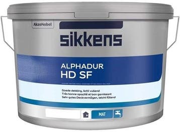 Sikkens Alphadur HD SF RAL 9016 | Verkeerswit 12.5L, Verzenden, Wit, Nieuw, Verf
