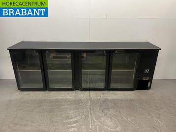 Gamko Barkoeling 4 Glazen Klapdeuren 254,5 cm 230V Horeca, Ophalen of Verzenden, Gebruikt