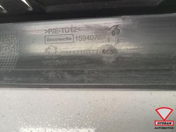 Peugeot Expert 2016+ Bumper Grille Rooster, Ophalen, Gebruikt, Peugeot