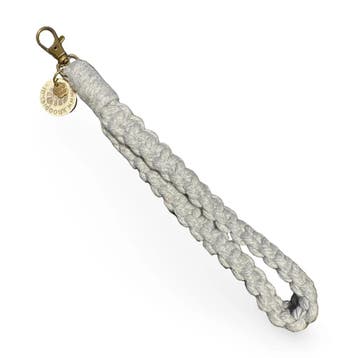 Macramé Pols Keycord - Squared - Katoen - Macramé -, Verzamelen, Sleutelhangers, Ophalen of Verzenden, Nieuw, Overige typen