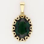 Hanger - 14 karaat Geel goud Spinel