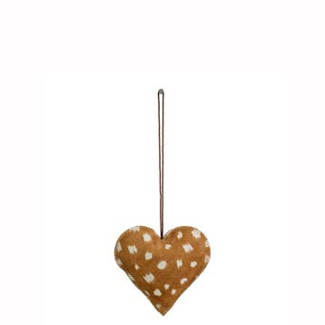 hangdecoratie hart hert klein 5cm*, Verzenden, Nieuw