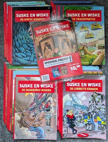 Suske en Wiske - 339 t/m 380 inclusief sealpakket met Donald, Nieuw