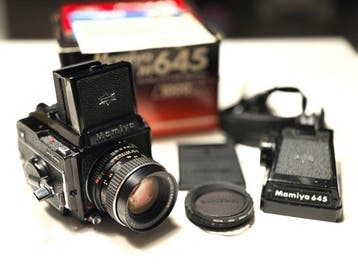 Mamiya M645 1000S Medium Format Outfit - Sekor C 80mm f/2.8,, Nieuw