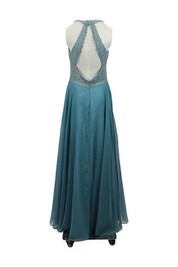 Luxuar Jurk in maat 42 Zilver, Kleding | Dames, Luxuar, Verzenden, Zo goed als nieuw, Overige kleuren