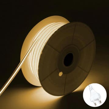 LED Strip | 15 Meter | Dimbaar | 800Lumen per meter | 220V, Ophalen of Verzenden, Nieuw