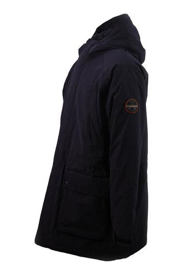 Napapijri Winterjas in maat XL Blauw, Verzenden, Gedragen, Blauw, Napapijri