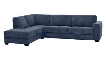 Hoekbank Voorburg - hoekbanken - Blauw, Nieuw, Stof