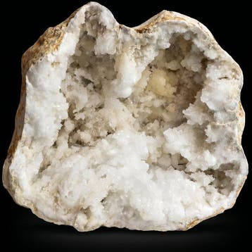 Sprankelend kristalkwarts - 34x35x20 cm - Geode- 17.4 kg