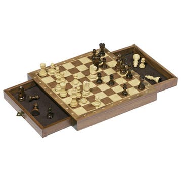Goki Magnetisch schaakspel houten b van €39,99 voor €20,00, Ophalen of Verzenden, Nieuw