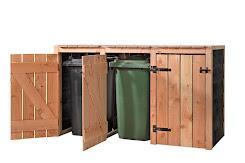 Houten Containerombouw / Kliko Ombouw, Tuin en Terras, Bergingen en Tuinkasten, Ophalen of Verzenden, Nieuw, Hout, Containerberging