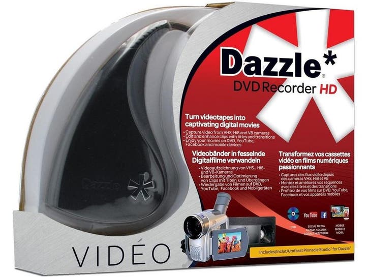 Pinnacle Dazzle - DVD Recorder HD - Video converteren van, Computers en Software, Overige Computers en Software, Nieuw, Verzenden