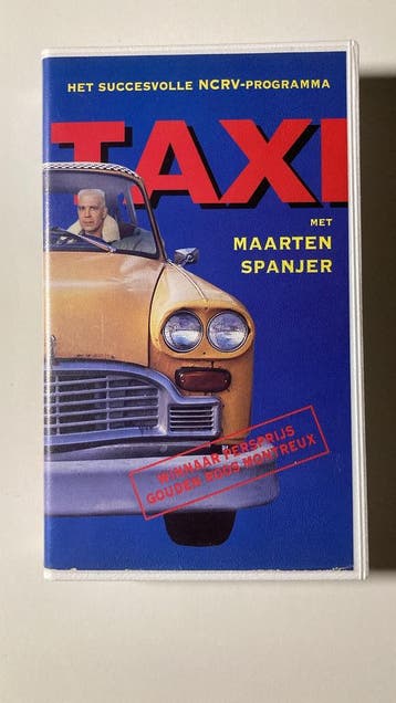 TAXI MET MAARTEN SPANJER (VHS), Verzenden, Gebruikt