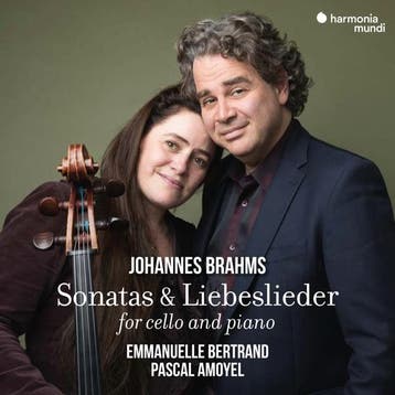 cd - emmanuelle bertrand pascal amoyel - JOHANNES BRAHMS..., Cd's en Dvd's, Verzenden, Zo goed als nieuw