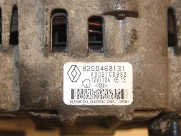 Dynamo Renault Kangoo O70256, Ophalen of Verzenden, Nieuw