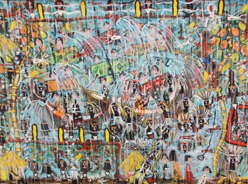 Jose Rafael Mijares (1957) - Tercer viaje de Colon, Antiek en Kunst