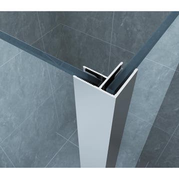 Xellanz Eco Zijwand met Hoekprofiel - 300x2000x8mm - NANO -, Doe-het-zelf en Verbouw, Sanitair, Ophalen of Verzenden, Nieuw, Glas