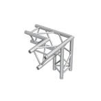 Retourdeal - BeamZ Truss P33-C33 driehoek truss 90° 3-weg ho, Muziek en Instrumenten, Theaterbelichting, Verzenden, Zo goed als nieuw