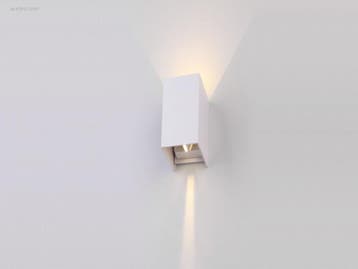 (16x) 12W LED wit Wandlamp duo licht verstelbaar..., Nieuw