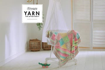 Haakpatroon Babydeken Arrow Baby Blanket met granny square, Ophalen of Verzenden, Nieuw