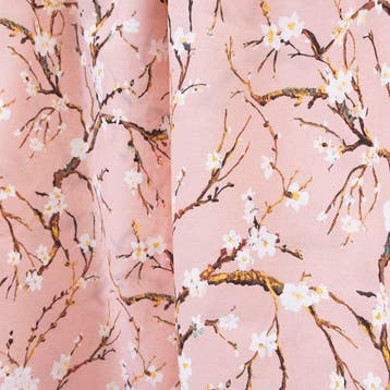 BA035 - Elegant decoratieve stof – Kersenbloesems op een