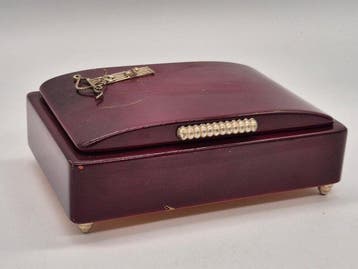 Reuge – Vintage Spieldose / Schmuckschatulle mit Musikwerk –